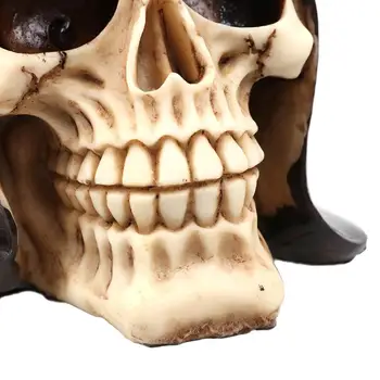 VILEAD Dimensiunea 1:1 Model de Viață Craniu Ornament de Înaltă Calitate Replica Medicale Statuete, Sculpturi Rășină de Halloween Acasă Decor Gradina