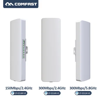 2-5 km gama de 150~300Mbps, 2.4 G , 5Ghz aer liber bridge wireless wifi CPE router AP wi-fi amplificator de semnal de rapel extender repetor
