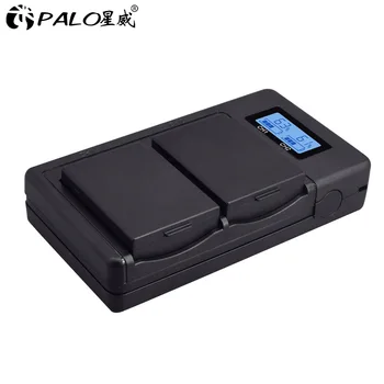 PALO 1-4buc LP-E10 aparat de Fotografiat Baterie+LCD Dual USB Încărcător de Înlocuire LP E10 LPE10 baterie pentru Canon 1100D 1200D 4000D Kiss X50 X70