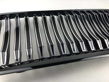ABS Masina Fata GT racing grila radiator grila se potriveste pentru Hyundai Tucson 2019 2020 ABS grila de culori lucioase negru