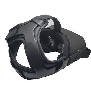Piele moale Curea Cap Pad pentru Oculus Quest/ Rupturi Cască VR Accesorii Confortabile, Non-alunecare Casca VR Pernă de Spumă Pad
