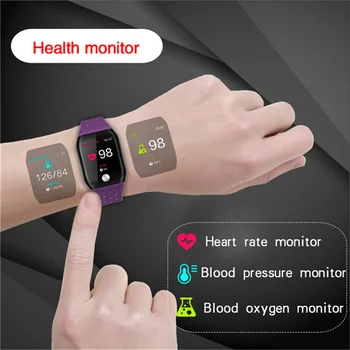 B59 Smartband Frecvența Cardiacă Smartband A8 rezistent la apa Bratara Tracker Inteligent de Monitorizare a Presiunii arteriale de Bărbați, Femei OLOEY