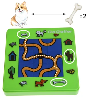 Go Getter Pisică și Mouse-ul Jucărie Consiliului de Desene animate Puzzle Labirint Joc de Inteligenta Cadou