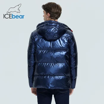 ICEbear 2020 toamna și iarna noi cu gluga pentru bărbați casual sacou în jos, gros și cald pentru bărbați îmbrăcăminte de iarnă MWY20867D