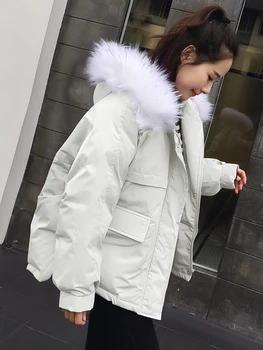 Bumbac Căptușit Jacheta Femei Scurta 2020 Haine de Iarnă Nou Versiunea coreeană Vrac Mici de Bumbac Pâine Haina de Student