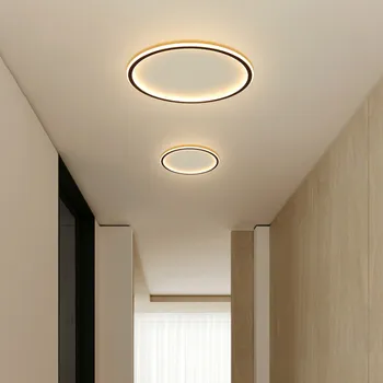 Circular Ultra-Subțire LED Candelabru de Lumini Nou, Modern, Simplu de Tavan pentru Camera de zi, Dormitor, Camera de Lumină 110v/220v Decor Acasă