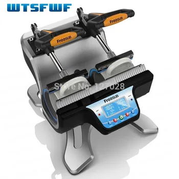 Wtsfwf ST-210 Dublu-stație Termică Cana de Transfer Printer Mașină de Cana de Căldură Apăsați Printer Digital Cana Printer