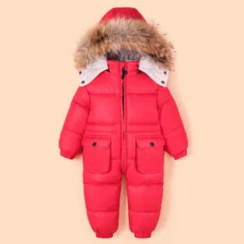 -30 de copii ruși de Iarnă Snowsuit 2020 Imbracaminte Copii-băiatul în costum Impermeabil sacou în jos pentru fetita haine 1-4 ani palton