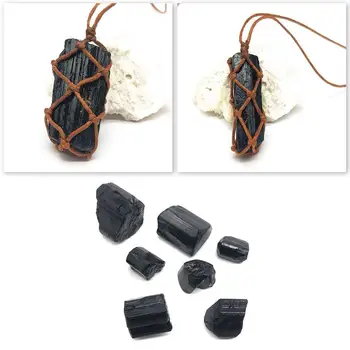 100g Naturale Obsidian Negru Turmalina Cristal Piatră prețioasă Colecție Dur Rock Minerale-Specimen de Vindecare Casa de Piatra Decortion