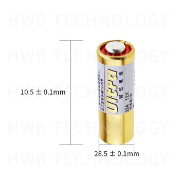 100buc/Lot 12V 23A Ultra Baterii Alcaline de Înaltă Tensiune Baterie A23 V23GA MN21 Pentru Calculatoare /Breloc Telecomenzi /Alarme