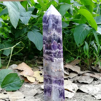 600g-2kg Chakra dimensiune mare vis ametist cuart pietre si cristale obelisc bagheta punct de vindecare home&decor de birou furniza energie