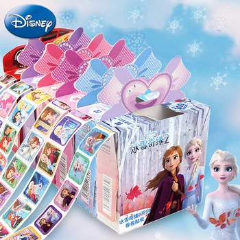 200 de Coli Într-o Cutie Disney Autocolante de Desene animate Disney Frozen 2 Elsa Anna Printesa Sofia Copii Machiaj Detașabil Autocolante Decor Jucarii