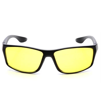 TAC HD ochelari de Soare Barbati Femei Viziune de Noapte de Conducere Ochelari Ochelari de Șofer de Aviație Galben Ochelari de Soare UV400