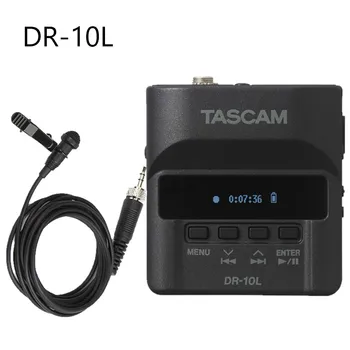 Original Tascam DR-10L de înaltă calitate mic recorder audio digital cu lavaliera microfon corp ușor