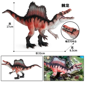 Dimensiuni mari, de Înaltă Calitate, Solid Animale Preistorice de Dinozauri Animale din Lume Spinosaurus Model Figurine de Acțiune PVC Jucărie Pentru Copii Cadouri