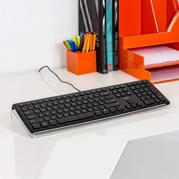 Acrilice Înclinat Tastatură de Calculator Titular Clar Keyboard Stand pentru Ușor Ergonomic Tastarea Birou Școală Acasă