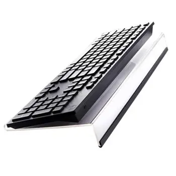 Acrilice Înclinat Tastatură de Calculator Titular Clar Keyboard Stand pentru Ușor Ergonomic Tastarea Birou Școală Acasă