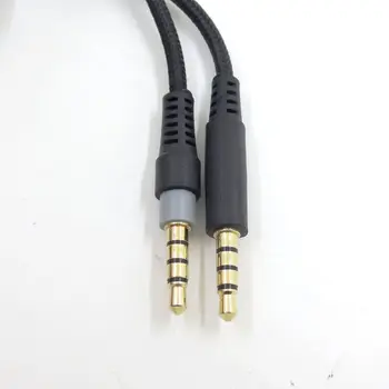 Portabil Cablu Audio pentru Căști, Cablu Audio Cablu de Linie pentru HyperX Cloud Mix Cloud Alpha Gaming Căști Accesorii