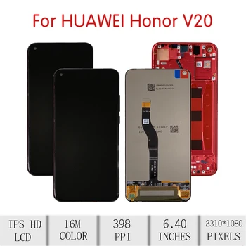 ORIGINAL Pentru HUAWEI Honor Vizualiza 20 LCD Touch Ecran Digitizor de Asamblare Pentru Huawei Honor Vedere 20 de Afișare withFrame Înlocuire V20