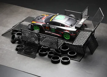 DIY accesorii model masina control de la distanță scena recuzită asamblate garaj