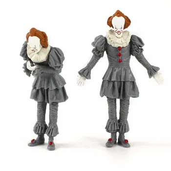 7-9cm 2 buc/lot de Stephen King e Pennywise Cifre Clovnul Bill Skarsgard PVC Figurine Model de Jucarie Cadou pentru Copii
