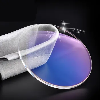 1.56 Indexul UV 400 Anti Blue Ray Anti Radiatii Rășină Lentile Verzi de Acoperire Anti Oboseala Lentile pentru Ochi