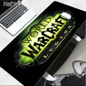 Maiya Frumos Anime World of Warcraft Legion Unic Desktop Pad Joc Mousepad Cauciuc Calculator PC Gaming mousepad