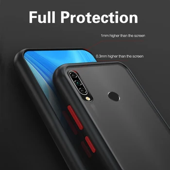 Pentru Huawei Honor 9X Premium Caz Moale Capacul din Spate Greu de Regulă Mat Shockprood Cazul în care Telefonul pentru Huawei Y9 2019 Y9 Prim-2019 Coque