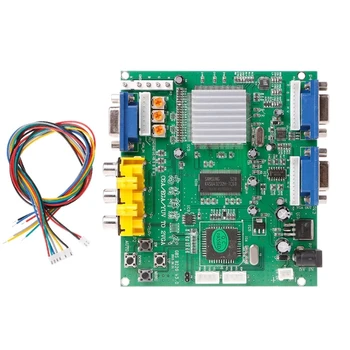 Joc Arcade RGB/CGA/EGA/YUV Pentru Dual VGA HD Video Converter Adaptor de Bord SBG-8220