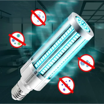 Noul UV bec led E27 60W Dezinfecție Lampă cu Ultraviolete Lămpi UV Germicide Lumina de Sterilizare, pentru uz Casnic LED lumina lumanarilor