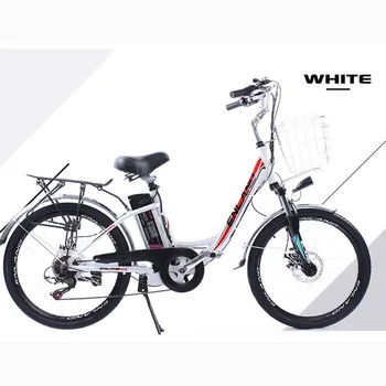 Adult Biciclete Electrice 24 Inch, Două Roți de Biciclete Electrice 48V 250W Max Viteza de 29 KM/H Două Roți Scuter Electric Scaun
