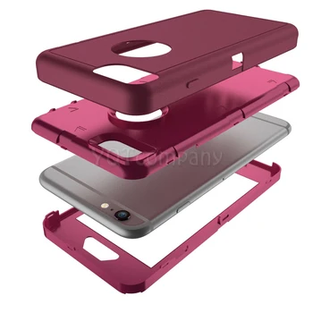Tiptop Caz Hibrid Grele Telefon rezistent la Socuri Cazuri Capac de Cauciuc cu Atingere Stilou pentru iPhone6 7 8 X XR XS 11 11Pro MAX