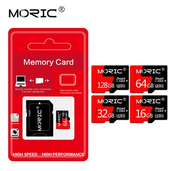 Cele mai noi Micro SD de 128gb, 256GB 64GB, cu acces Gratuit la adaptor 16gb 32gb de Mare Viteză Class10 mini TF card de memorie pentru SmartPhone/Tableta/PC