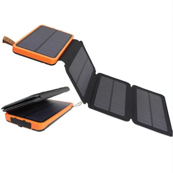 KERNUAP 8W baterii Solare Sunpower 30000mah universal Telefon Mobil Portabil putere banca Încărcător în aer liber de Urgență Extern Baterie