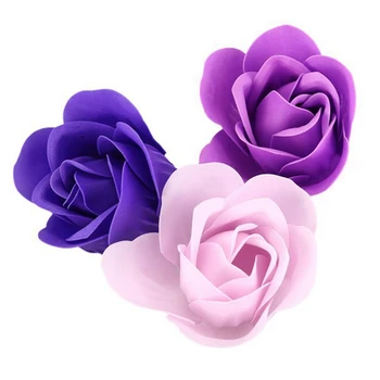 81Pcs Culoare Amestecare a Crescut Organism de Baie Flori Florale Săpun Parfumat de Flori de Trandafir DIY Cadouri pentru Ziua Îndrăgostiților, Nunta Petrecere