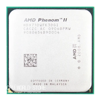 AMD Phenom II X3 710 Triple-Core CPU Procesor 2.6 Ghz/ 6M /95W / 2000GHz, Socket am3 am2+ 938 pin