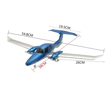 DIY RC Avion PPE Material RC Control de la Distanță cu Planorul Avion Model RC Drone în aer liber cele mai Bune Jucării pentru Copil Baiat Cadou de Ziua de nastere