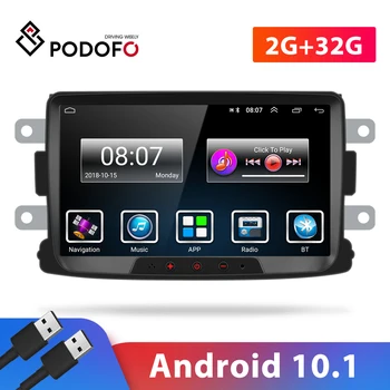 Podofo 2din Android Radio Auto 8
