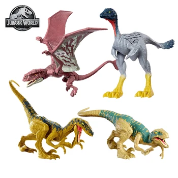 Lumea Jurassic Atac Pachet Mononykus Dimorphodon Velociraptor Echo Delta Dracorex Acțiune Figura Model de Jucărie pentru Copii Cadouri