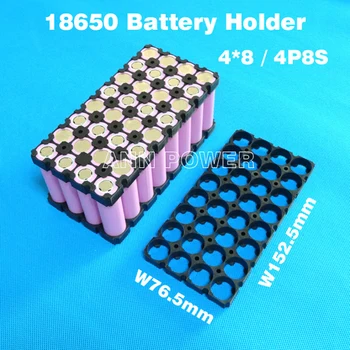 4*8 (4P8S) 18650 li-ion battery holder + 4P2S bandă de Nichel Folosit pentru 24V lifepo4 baterie pack 4*8 titularul și 4*2 nichel centura