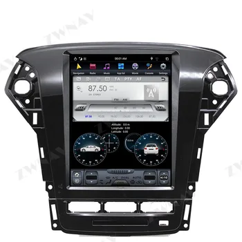 128GB Tesla Ecran Pentru Ford 2010 2011 2012 2013 Mondeo Fuziune Android 10 Auto Multimedia GPS Radio Audio Stereo Unitatea de Cap