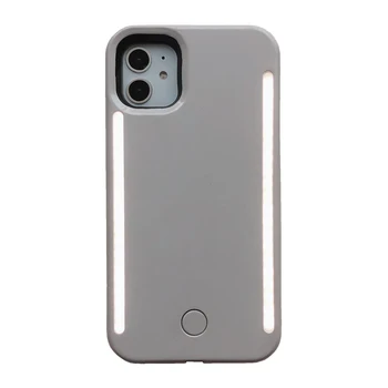 New sosire Pentru iPhone 11 Pro MAX anti-toamna 3 generații Aprinde selfie flash telefon Caz pentru iphone 12 pro X XS Max 7 8 plus