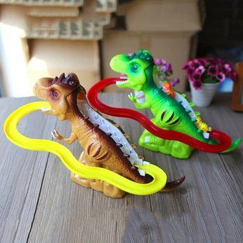 Copiii Piese Electrice Urca Scara Dinozaur Jucarii Stralucitoare, Cu Sunet Copil Animale De Jucărie Jucarii Interactive Model De Culoare Aleatorii