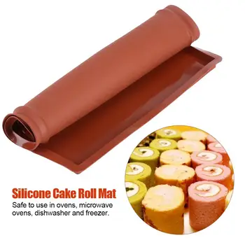 Non-stick Silicon Rezistent la Căldură de Copt Mat Macaron Tort Pad Roll Mat Cuptor Instrumente de Copt Tava Foaie de Bucătărie Instrument Pentru Tort Cookie