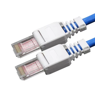 Ethernet prin Cablu Cat6 UTP Instrument-mai puțin Mufă RJ45 Rețea Solid Cablu Gratuit de Sertizare Conector 8P8C Cat6 Neecranat Terminale Modulare