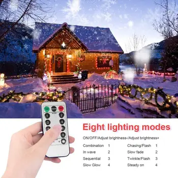 15m 150LED Coarda Lumini, LED Decor de Crăciun, Zâna Șir de Lumini, Lampa de Gradina, Xmas Idoor în aer liber, Vacanță, Lumina de Noapte