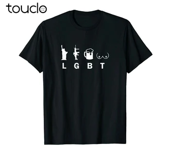 LGBT Libertate Arme Bere Sânii T Shirt Tee AR15 M16 1911 M9 M14 2