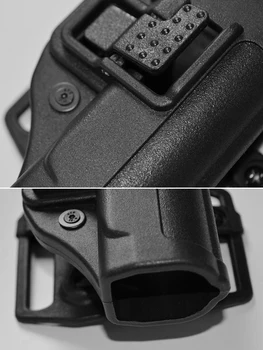 CQC Tactice PPK Toc de Pistol pentru Walther PPK/PPKS Militare Dreapta Talie Curea Toc Pistol Caz de Vânătoare Accesorii