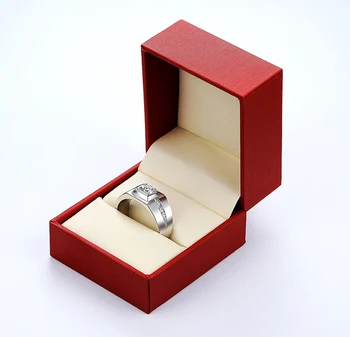 Yanleyu Reale Argint 925 Inele de Logodna pentru Barbati Bijuterii 1 Carat Cubic Zirconia Inel de Nunta de Vânzare Fierbinte PR019