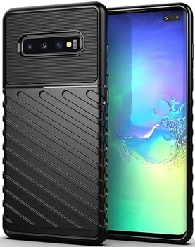Cazul Samsung Galaxy S10 plus de culoare Black (Negru), Onyx series, caseport
